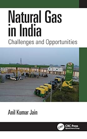 natural gas in india challenges and opportunities 1st edition anil kumar jain 1032310278, 978-1032310275