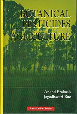 botanical pesticides in agriculture hardcover jan 01 2016 prakash anand et al 1st edition 1138627704,