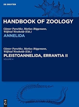 pleistoannelida errantia ii 1st edition gunter purschke ,markus boggemann ,wilfried westheide 3110645319,