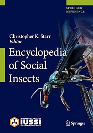 encyclopedia of social insects 1st edition christopher k starr 3030281019, 978-3030281014