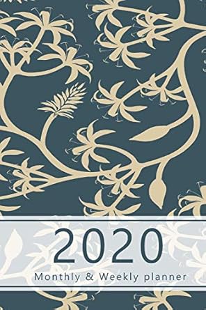 2020 monthly and weekly planner hourly appointment planner 7 full daily columns schedule arrange plan events