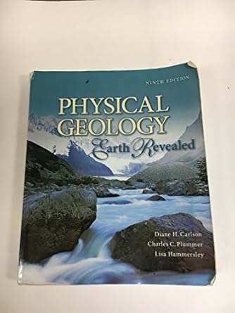 physical geology earth revealed 9th ed 1st edition diane carlson ,charles plummer 0073369403, 978-0073369402