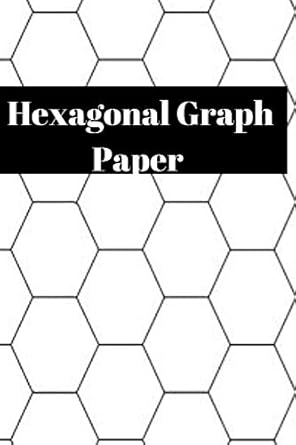 hexagonal graph paper organic and applied chemistry and biochemistry note book 1st edition omni books