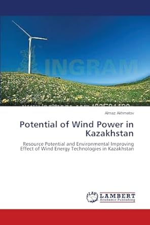 potential of wind power in kazakhstan resource potential and environmental improving effect of wind energy