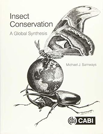 insect conservation a global synthesis 1st edition dr michael j samways 1789241677, 978-1789241679