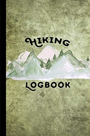 hiking logbook hiking journal with prompts to write in hiking gifts trail log book hikers journal hiking