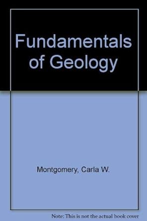 fundamentals of geology 1st edition carla w montgomery 0697098060, 978-0697098061