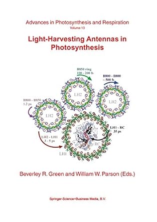 light harvesting antennas in photosynthesis 1st edition b r green ,w w parson 0792363353, 978-0792363354