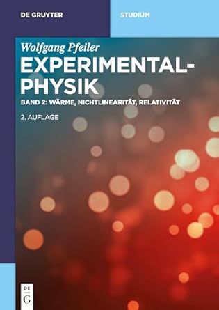 warme nichtlinearitat relativitat 1st edition wolfgang pfeiler ,anton zeilinger 3110675617, 978-3110675610