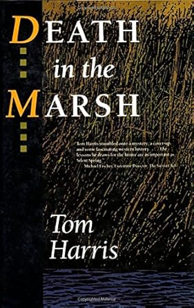 death in the marsh 1st edition tom harris 1559630698, 978-1559630696