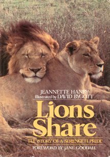 lions share the story of a serengeti pride 1st edition j hanby 0395320437, 978-0395320433