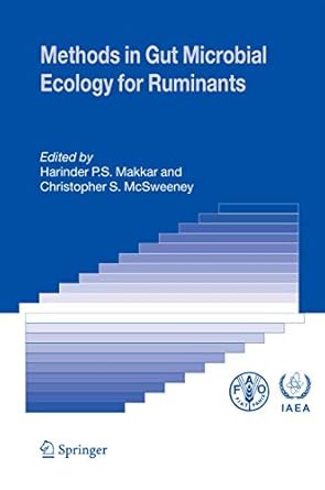 methods in gut microbial ecology for ruminants 1st edition harinder p s makkar ,christopher s mcsweeney