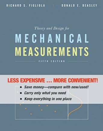 theory and design for mechanical measurements binder ready version 1st edition richard s figliola ,donald e