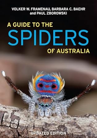 a guide to spiders of australia 1st edition paul zborowski 1921517247, 978-1921517242