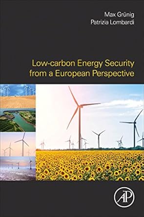 low carbon energy security from a european perspective 1st edition patrizia lombardi ,max gruenig 0128029706,