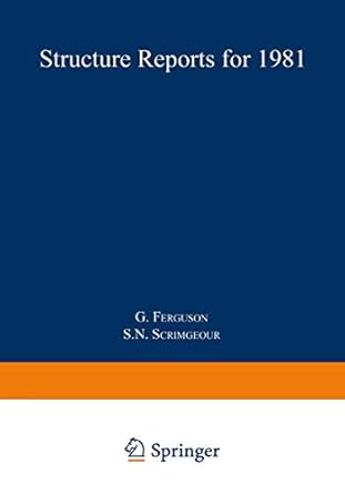 structure reports for 1981 organic section 1st edition g ferguson ,s n scrimgeour 9027722366, 978-9027722362