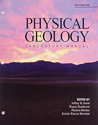 physical geology laboratory manual 1st edition jeffrey r knott ,wayne henderson ,patricia butcher ,kristin