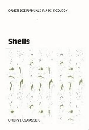 shells 1st edition cheryl claassen 0521570360, 978-0521570367