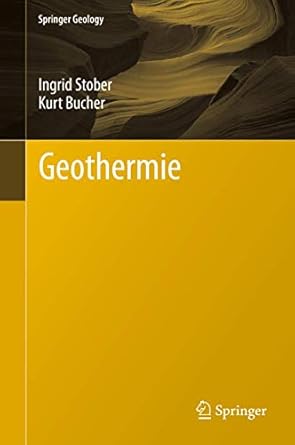 geothermie 1st edition kurt bucher ingrid stober ,kurt bucher 3642243304, 978-3642243301