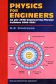physics for engineers as per jntu engineering physics syllabus 2001 2002 1st edition m r srinivasan