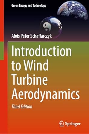 introduction to wind turbine aerodynamics 1st edition alois peter schaffarczyk 3031569237, 978-3031569234