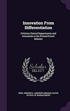 innovation from differentiation pollution control departments and innovation in the printed circuit industry