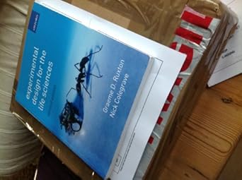 experimental design for the life sciences 1st edition graeme d ruxton ,nick colegrave 019928511x,