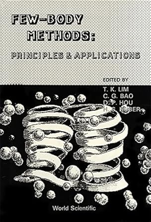 few body methods principles and applications proceedings of the international symposium on few body methods
