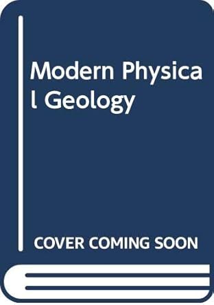 modern physical geology 1st edition thompson 0030546842, 978-0030546846