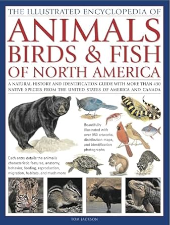 animals birds and fish of north america the illustrated encyclopedia of a natural history and identification
