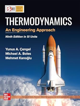 mcgraw hill education thermodynamics an engineering approach 1st edition cengel 9353165741, 978-9353165741
