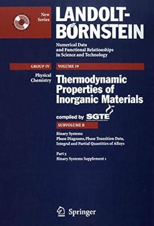 binary systems supplement 1 1st edition scientific group thermodata europa 3540452796, 978-3540452799
