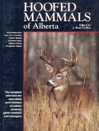 hoofed mammals of alberta 1st edition j stelfox 1551050358, 978-1551050355