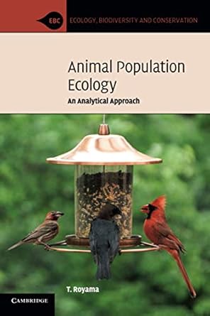 animal population ecology 1st edition t royama 1108948162, 978-1108948166