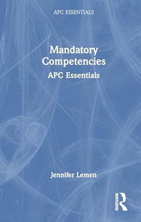 Mandatory Competencies Apc Essentials