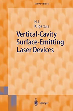 vertical cavity surface emitting laser devices 1st edition herbert li ,kenichi iga 3540678514, 978-3540678519