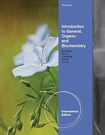 introduction to general organic and biochemistry 1st edition bettelheim 113310911x, 978-1133109112