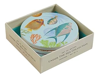 art of nature under the sea coaster set 1st edition insights 1647226104, 978-1647226107