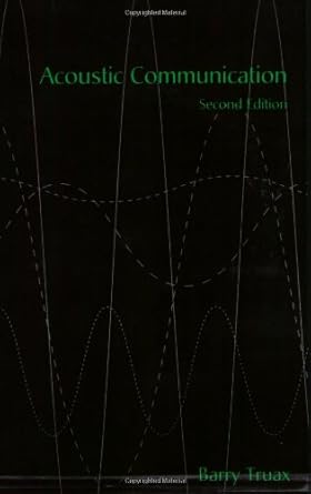 acoustic communication 1st edition barry truax 1567505376, 978-1567505375