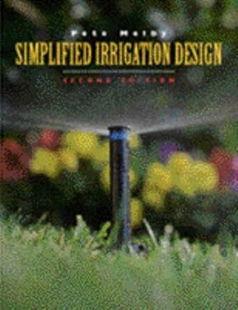 simplified irrigation design professional designer and installer version measurements in imperial 1st edition