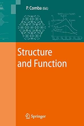 structure and function 1st edition peter comba 9048128870, 978-9048128877