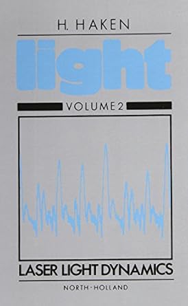 laser light dynamics 1st edition h haken 0444860215, 978-0444860217