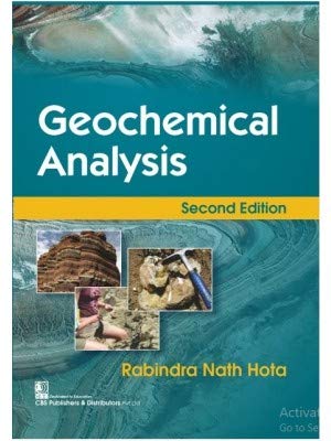 geochemical analysis 1st edition rabindra nath hota 9389565901, 978-9389565904