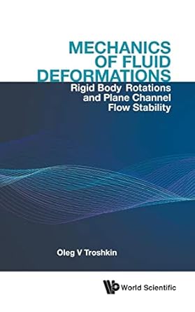 mechanics of fluid deformations rigid body rotations and plane channel flow stability 1st edition oleg v