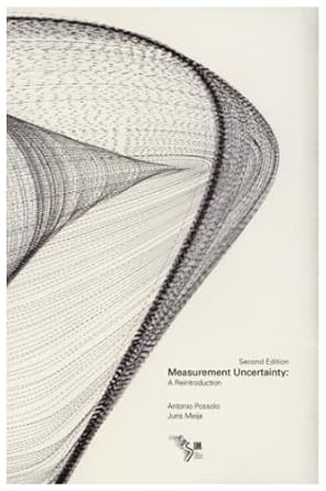 measurement uncertainty a reintroduction 1st edition antonio possolo ,juris meija 0660428660, 978-0660428666