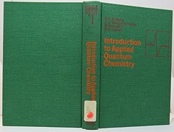 introduction to applied quantum chemistry 1st edition s p mcglynn 003078560x, 978-0030785603
