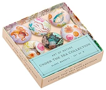 art of nature under the sea glass magnet set 1st edition insights 1647225752, 978-1647225759