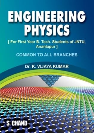 engineering physics 1st edition vijaya k kumar 8121936470, 978-8121936477