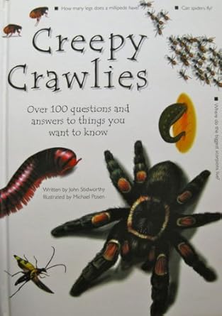 creepy crawlies 1st edition stidworthy john ,illustrated by michael posen 0752543164, 978-0752543161