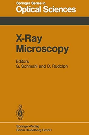 x ray microscopy proceedings of the international symposium gottingen fed rep of germany september 14 16 1983